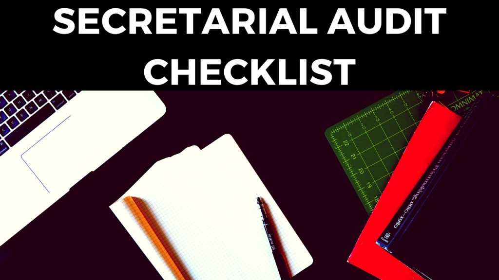 Secretarial audit checklist